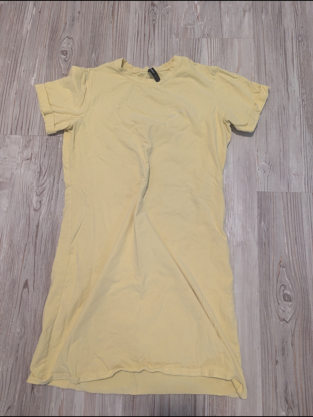 Yellow Shirt Dress